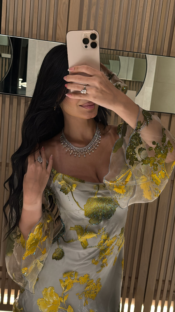 Golden Garden Dress