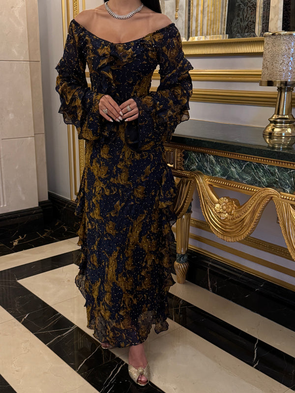 Golden Twilight Dress