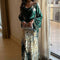Green Chiffon - Noor DesignNour Design